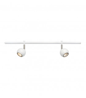 Spotlight Expand Weißmetall 2 Birnen 15,5cm