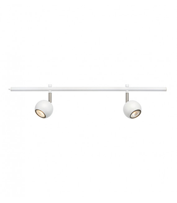 Spotlight Expand Weißmetall 2 Birnen 15,5cm