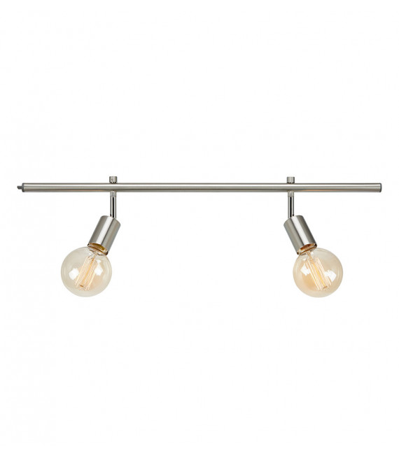 Faretto Expand Metal Steel 2 lampadine 15,5 cm