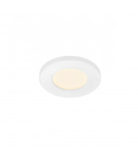 Faretto da incasso Combine Alluminio bianco 1 lampadina 0,8cm