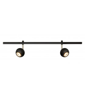 Spotlight Expand Metal Black 2 bulbs 17cm