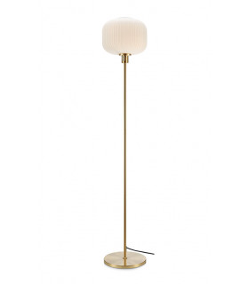 Lampada da terra Sober Metal Ottone spazzolato 1 lampadina 140cm