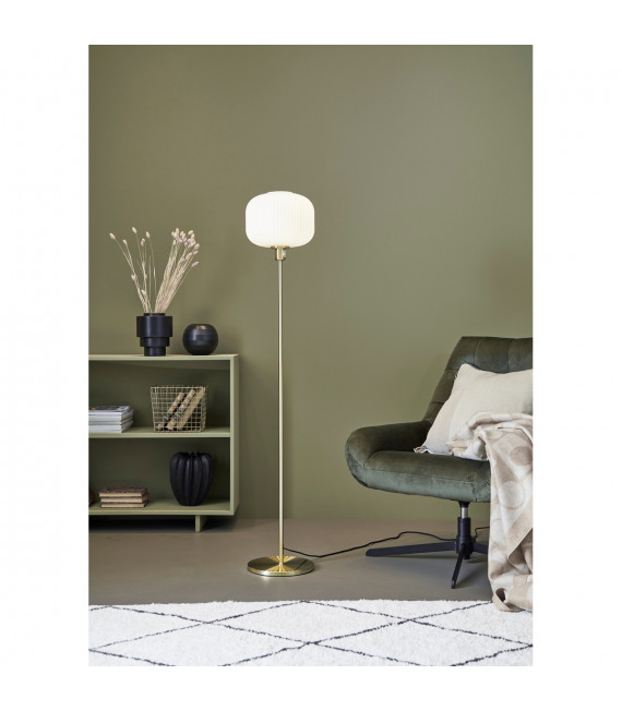 Lampadaire Sober Métal Laiton brossé 1 ampoule 140cm
