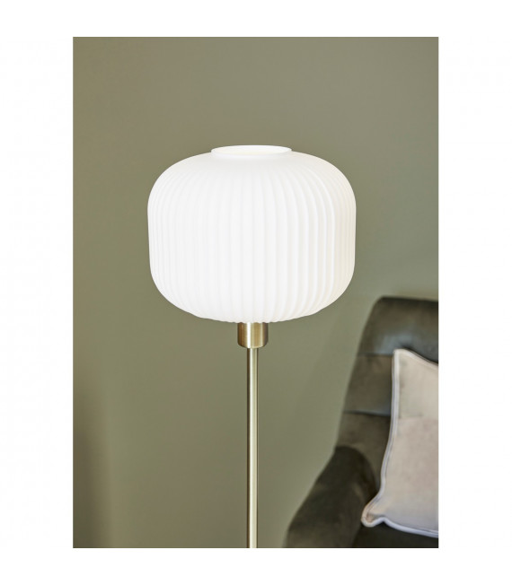 Lampadaire Sober Métal Laiton brossé 1 ampoule 140cm