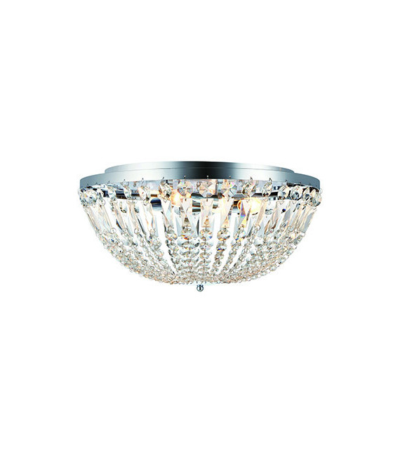 Design-Deckenleuchte Madeleine Metal Chrome 4-flammig 25cm