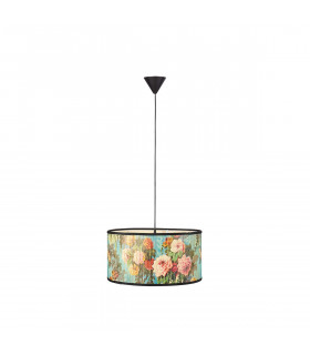 Pendelleuchte Park Schwarz 1 Birne 25cm