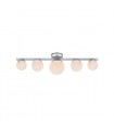 Plafonnier Puro Métal Chrome 5 ampoules 16cm