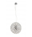 Bolid Metal Chrome pendant lamp 9 bulbs 50cm