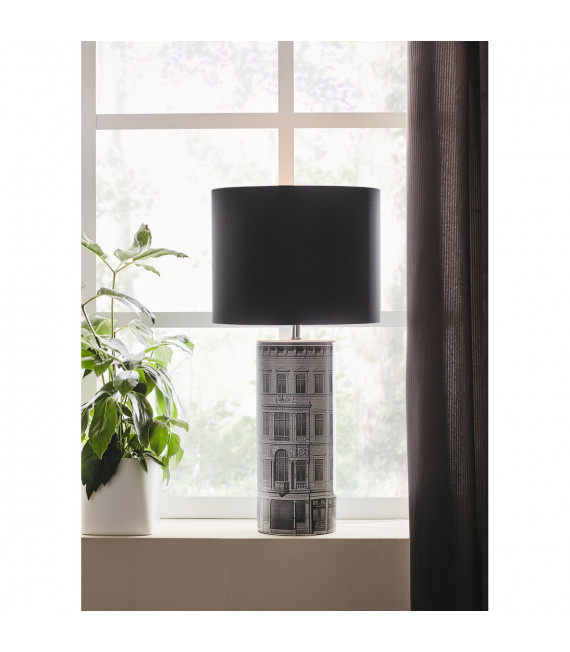 Lampada da tavolo Ichi Ceramic Grey 1 lampadina 64cm