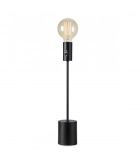 Capital Table lamp Black Metal 1 bulb 44cm