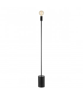 Stehlampe Capital Black Metal 1 Birne 135cm
