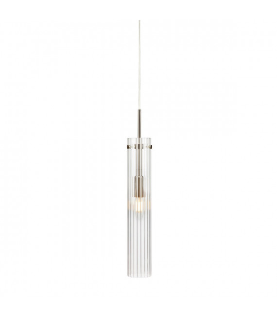 Suspension design Tubo Métal Acier 1 ampoule 48,5cm
