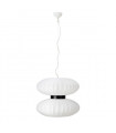 Plafonnier Daburu Métal Noir 2 ampoules 47cm