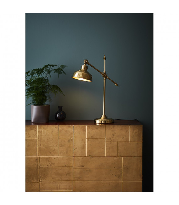 Lampe de table Grimstad Métal Laiton 1 ampoule 56,5cm