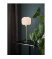 Lampe de table globe Sober Métal Laiton 1 ampoule 38cm