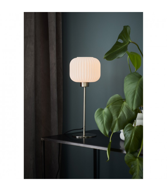 Globe table lamp Sober Metal Steel 1 bulb 38cm