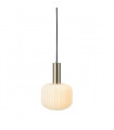 Suspension Sober Métal Acier 1 ampoule 23cm