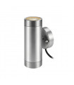 Applique murale Garden Aluminium Aluminium 2 ampoules 15cm