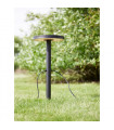 Garden Stake Black Aluminum 1 bulb 96cm