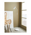 Crest desk lamp White metal 1 bulb 145cm