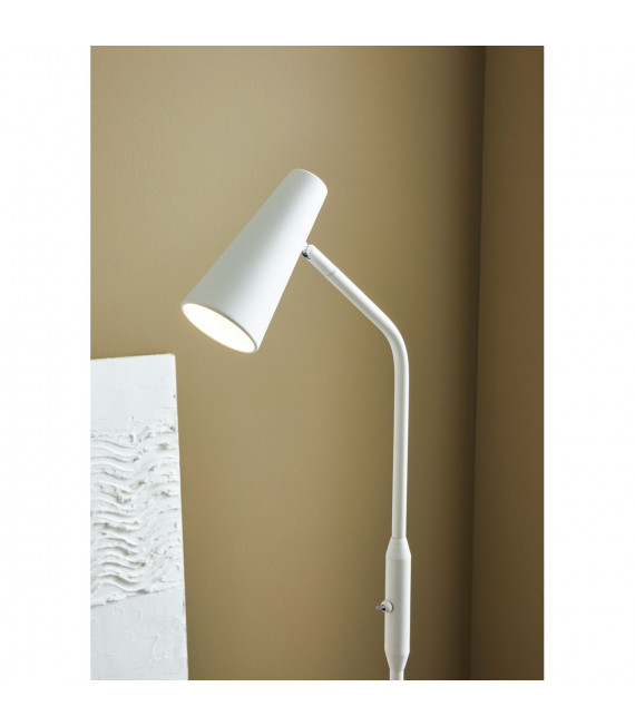 Crest Schreibtischlampe Weißmetall 1 Glühbirne 145cm