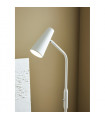 Lampe de bureau Crest Métal blanc 1 ampoule 145cm