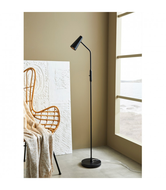 Lampe de bureau Crest Métal Noir 1 ampoule 145cm