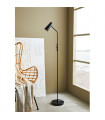 Crest Black Metal desk lamp 1 bulb 145cm