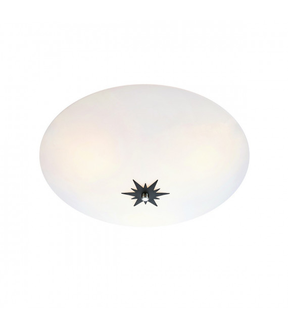 Plafoniera Rose Black Metal 3 lampadine 13cm