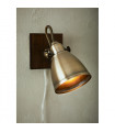 Spot Native Wood Brown 1 bulb 18.5cm
