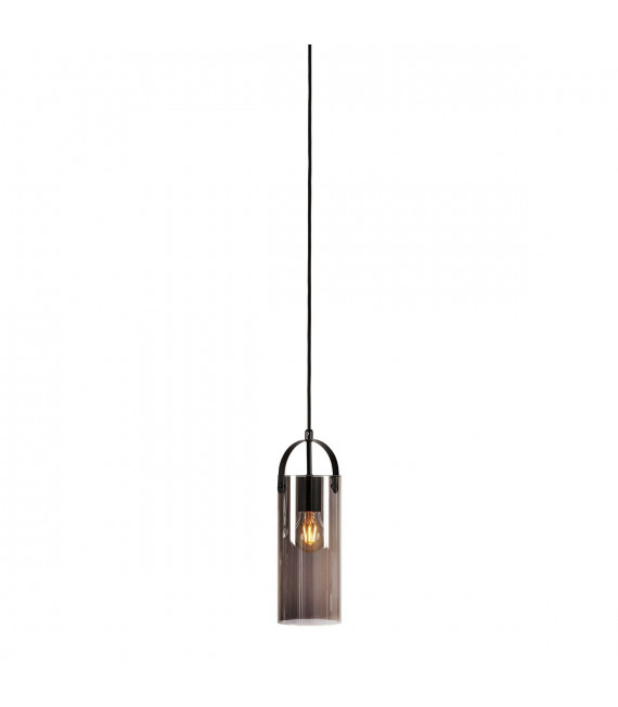 Design Pendelleuchte Glory Black Metal 1 Birne 35cm