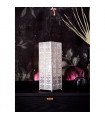 Lampe de table Agra Métal Gris 1 ampoule 33,5cm