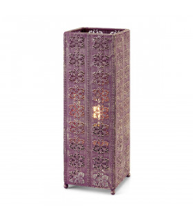 Sobremesa Agra Morado Metal 1 bombilla 33,5cm