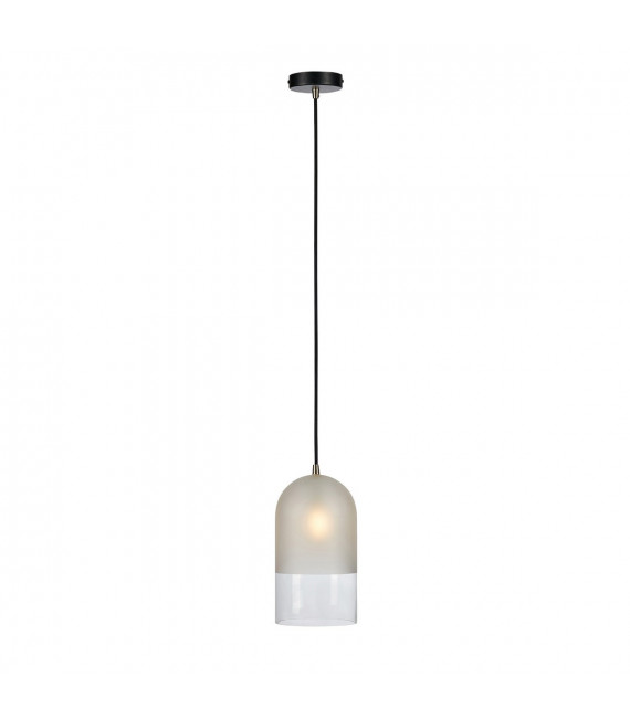 Diseño suspensión Cope Black Metal 1 bombilla 27cm
