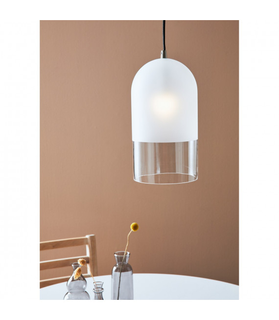 Design Pendelleuchte Cope Black Metal 1 Birne 27cm