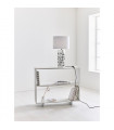 Lampe de table Family Céramique blanc 1 ampoule 61,5cm