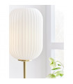 Globe table lamp Cava Metal Brushed brass 1 bulb 55.5cm