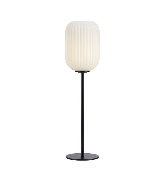 Globe table lamp Cava Metal Black 1 bulb 55cm