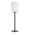 Globe table lamp Cava Metal Black 1 bulb 55cm