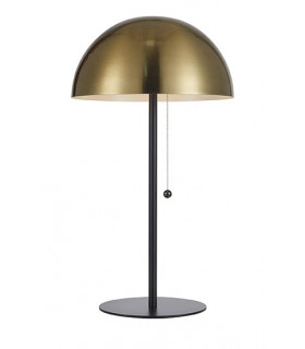 Dome table lamp Black Metal 2 bulbs 54.5cm