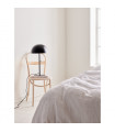 Lampe de table Dome Métal Noir 2 ampoules 54,5cm