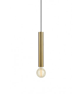 Suspension design Sencillo Métal Laiton 1 ampoule 35cm