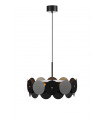 Ceiling light Vegas Metal Black 3 bulbs 35cm
