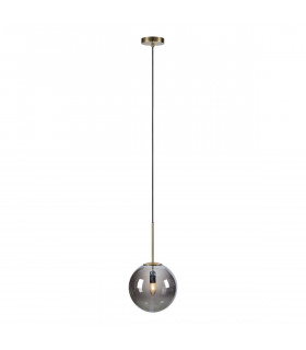 Dione Metal Latón Colgante 1 bombilla 47cm