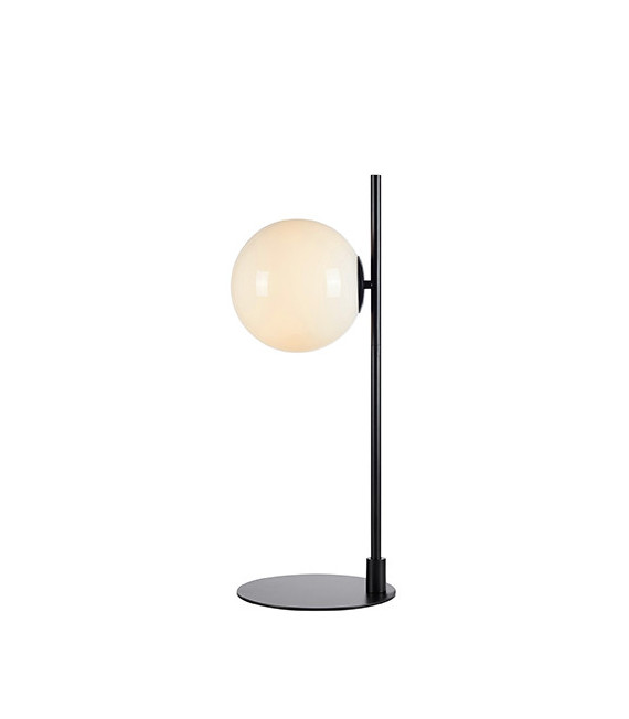 Globo sobremesa Dione Metal Negro 1 bombilla 62,5cm