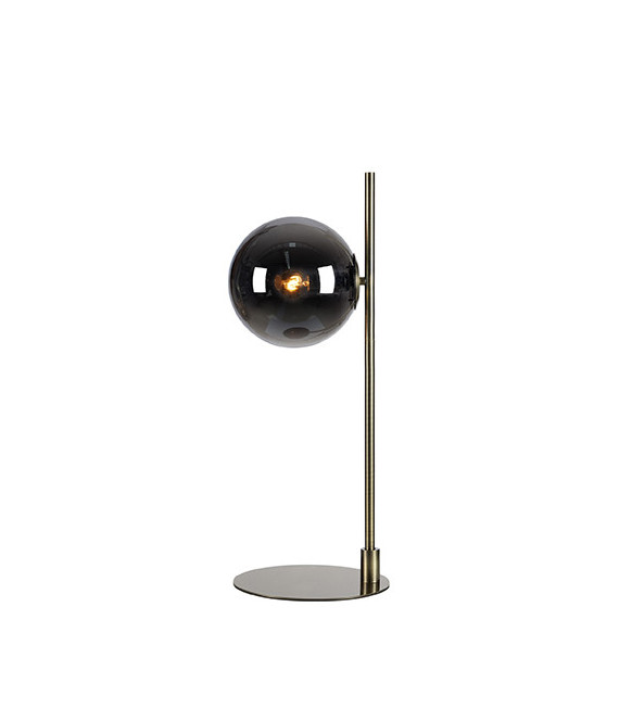 Globe table lamp Dione Antique metal 1 bulb 62.5cm