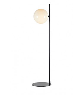 Floor lamp Dione Black Metal 1 bulb 134.5cm