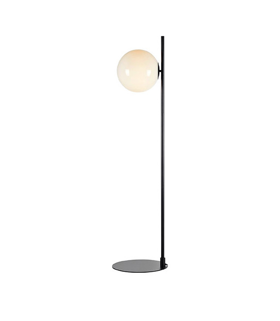 Floor lamp Dione Black Metal 1 bulb 134.5cm