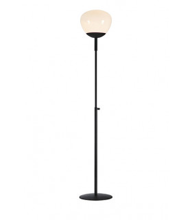 Stehlampe Rise Black Metal 1 Birne 150cm