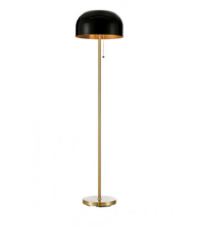 Floor lamp Blanca Bronze Metal 2 bulbs 140cm